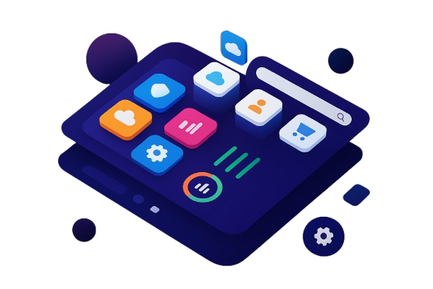 Modern 3D IT Services - Cloud Computing, Cybersecurity, and Digital Transformation